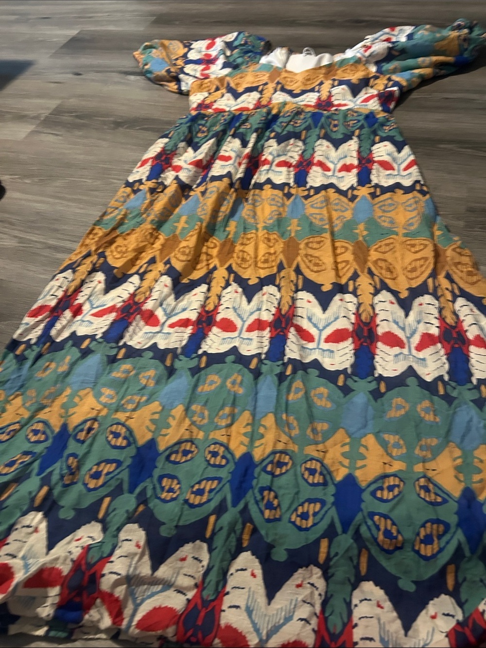 Polagram Multi-Color Printed Maxi Dress